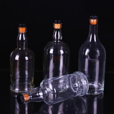 China Beverage Glass Bottle Manufacturer Wholesale Glass Wine Bottle Glass Wine Bottle for sale