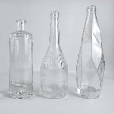 China Beverage factory vodka glass bottle glass juice bottle glass custom wine bottle for sale