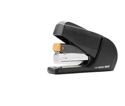 China Power Saving A-100 Modern Design Full Strip Personalised Office Metal And Plastic Effortless Stapler for sale