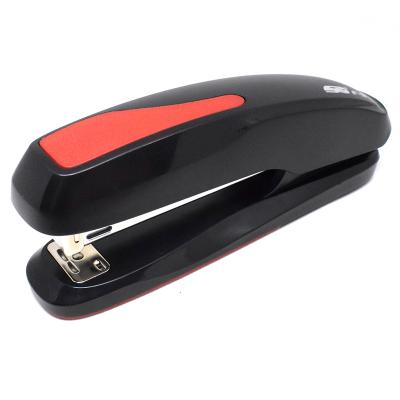 China Easy Opreation F-9 Factory Promotional Standard Office School Non-slip Plastic Metal Full Strip Stapler for sale