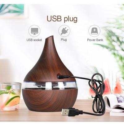 China Household Cactus 300ml USB Rechargeable Multi Led Air Humidifier Portable Diffuser With Led for sale