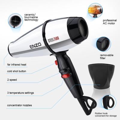 China Factory Price Negative Ion Professional High Speed ​​Blow Ionic Hair Dryer For Hair Salon for sale