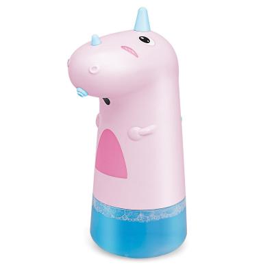 China Foam Soap Dispenser Amazon Hot Selling Dinosaur Shaped Touchless Sensor Automatic Foam Liquid Soap Dispenser For Kids for sale