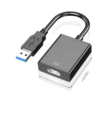 China USB 3.0 to HDTV USB to HDTV Adapter USB 3.0 to HD 1080P Video Graphics Cable Converter for Multiple Monitors for sale