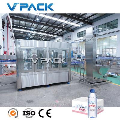 China Automatic Food 3000B/H 8-8-3 PET Plastic Bottle Drinking Pure Water Filling Machine for sale