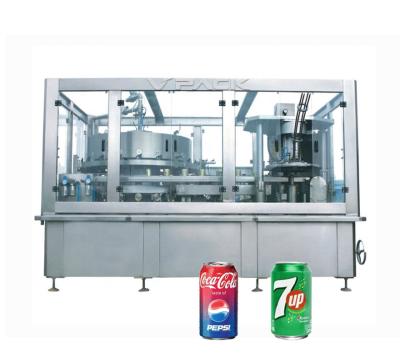 China Automatic Beverage Carbonated Drinks Canning Line / Machine / Pepsi Can Machine / Zhangjiagang for sale