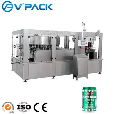 China 2020 High Capacity Beverage Aluminum Can Energy Drink Filling Sealing Machine for sale