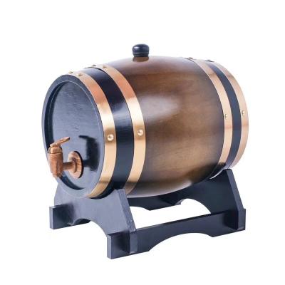 China Traditional barrel dispenser, wooden barrel, wine barrel for sale