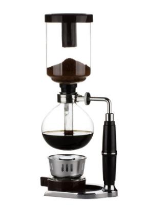 China Traditional coffee pot glass siphon, classic siphon coffee maker, coffee tools for sale