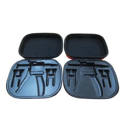 China shockproof & waterproof & PU Gun Case ABS Lightweight Leather Waterproof Plastic Tool Cases Tray Hunter Gun Set Hard Cover Hard EVA Carrying Storage Bag For Toy for sale