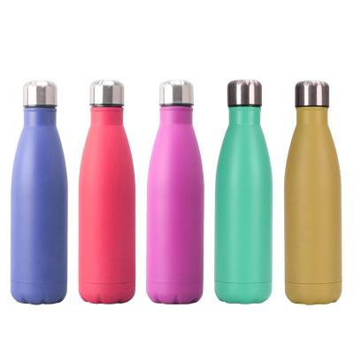 China Double layer ; thermal; with lid keeps drinks cold for 24 hours and hot for 10 hours stainless steel vacuum insulated water bottle for sale