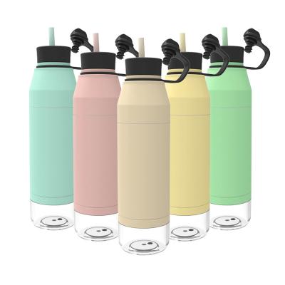 China Sustainable Modern Double Walled Vacuum Insulated Stainless Steel Water Bottle for sale