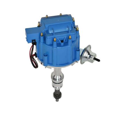 China Remote For BBF Ford 351C 429 460 V8 Coil Hei Distributor 50k Volt Blue for sale