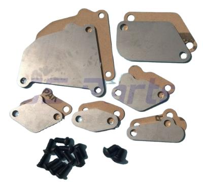 China ATV 87-91 RX7 RX-7 FC3S FC EGR Block Off Plates TURB Blocker TII + Gasket for sale