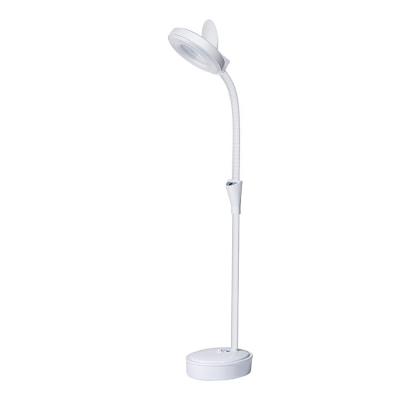 China Wholesale Professional Floor Standing Beauty Salon Magnifying Equipment Magnifying LED Lamp 8x With Stand Led for sale