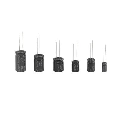 China Radial Aluminum Electrolytic Capacitor 100uF 25V 2000hrs 5x11 LS 2mm for sale