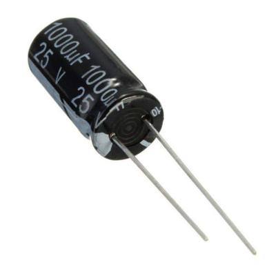 China TMCE02 Radialelektrolytkondensator 1000uF 25V 10*16mm 10*20mm zu verkaufen