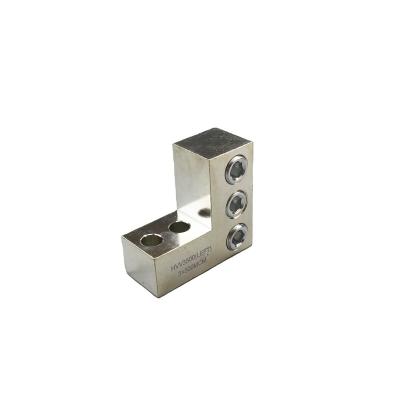 China Multi Cable Junction Wire Terminal Block Terminal Posts Aluminum Alloy Aluminum Aluminum CNC Machined Parts for sale