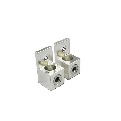 China Conductor Single-Hole Mount Aluminum Panelboard Aluminum Mechanical Terminal Hooks for sale