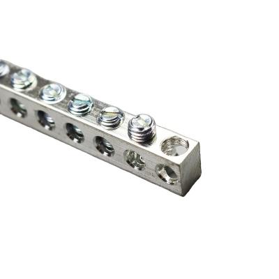 China Customized Aluminum Screw Bar Tie Bar Terminal Block Connector Other Terminal Blocks for sale