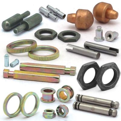 China Precision Turned Copper Metal Machined Parts Galvanized With 0.005mm Tolerance for sale