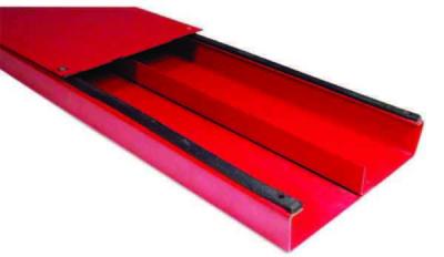 China Non - Magnetic Building Cable Tray LightWeight Customized Design Red Oxide for sale