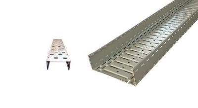 China Electric Slotted Building Cable Tray Galvanized Steel Higher Strength for sale