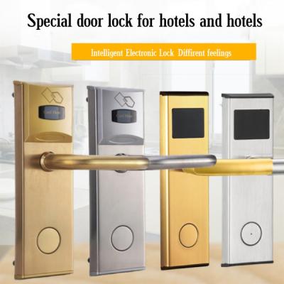 China Smart IC Card Induction Door Lock Hotel / Rental Room / Apartment Use for sale