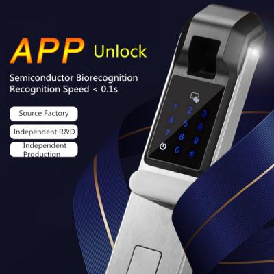 China Smart Fingerprint Lock / Electronic Password Lock For Anti - Theft Door for sale