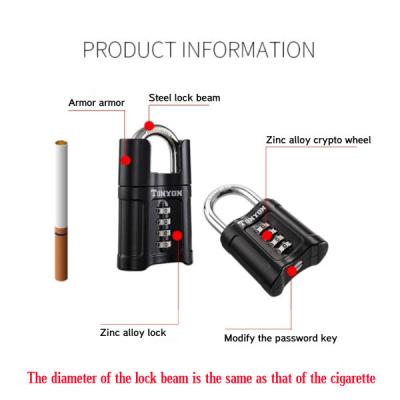 China Four - Digit Locker Padlock Rust Proof For Yard Door / Warehouse Door for sale