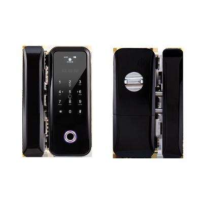 China Double / Single Open Glass Door Lock APP / Password / Fingerprint Unlock Ways Available for sale