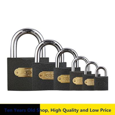 China Plastic - Impregnated Closed Shackle Padlock , Cabinets Door Steel Security Padlock for sale