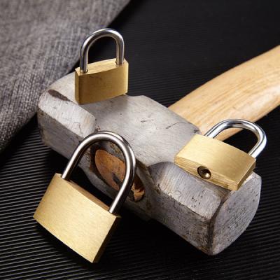 China Anti - Rust Brass Combination Padlock Waterproof For Cabinet Doors / Drawers for sale