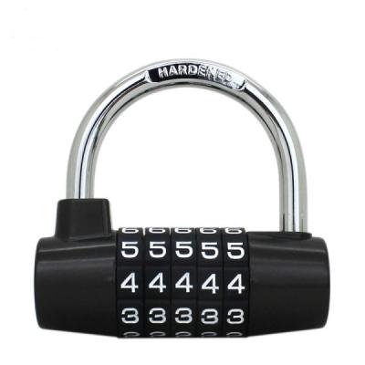 China High End Zinc Alloy Gym Locker Lock 5 - Digit Type Multi Color Optional for sale