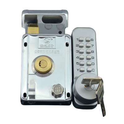 China Outdoor / Indoor Mechanical Code Lock , Anti - Theft Door Iron Mechanical Number Lock for sale