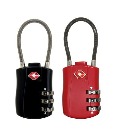 China TSA527 3 - Digit Password Lock Zinc Alloy Made For Luggage / Locker for sale