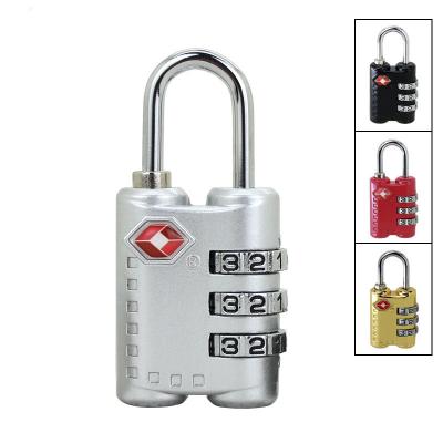 China Customs TSA Combination Padlock , Suitcase Consignment Clearance TSA Number Lock for sale