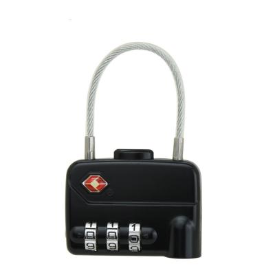 China Mini Luggage TSA Combination Padlock Multi Color / Customized Logo Available for sale