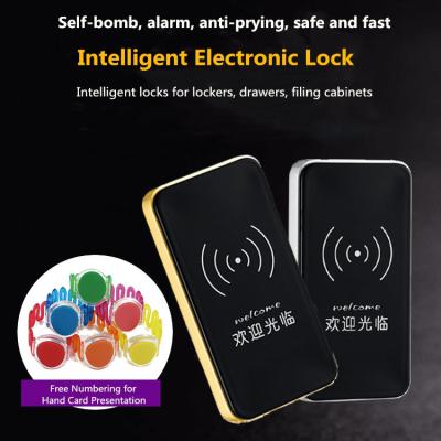 China Intelligent Electrical Sauna Induction Lock No Mechanical Key Anti - Pry for sale