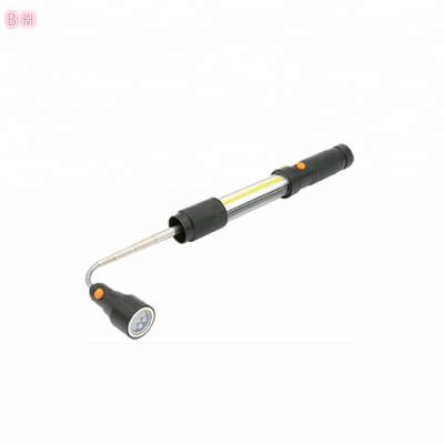 China Has a telescope matal bar aluminum led work light with pick machine 3W COB+ 6 LED bulb, magnets on top and bottom for sale