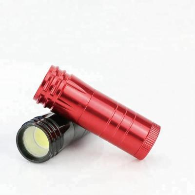 China New High Bright And Mini Size Promotional Design Aluminum Flashlight Mini Torch for sale