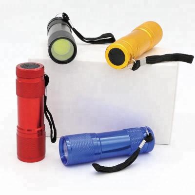 China Emergency Promotion COB LED Flashlight Aluminum Torch for sale