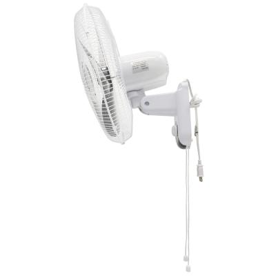 China 16 Inch Durable Affordable High Quality White Household Blow Plastic Electric Fan Hotel for sale