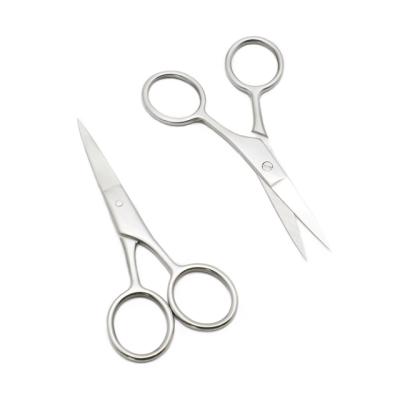 China Right Handed Scissors Private Label Makeup Eyelash Beauty Eyebrow Scissor Wick Scrissors with Stainless Steel for sale