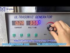 Saw Blade Ultrasonic Instrument Cleaner Dust Remover 40kHz