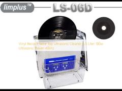 Vinyl Record Table Top Ultrasonic Cleaner 6.5 Liter 180w Ultrasonic Power 40khz