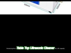 professional engine table top ultrasonic cleaner with camshaft rocker cover 30l 40khz 600w