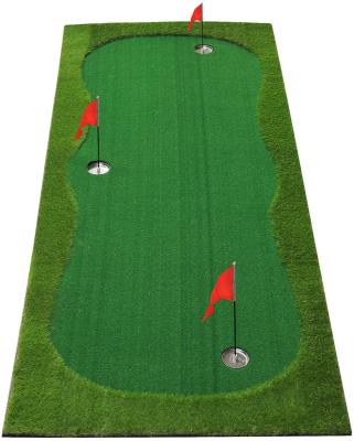 China Golf Practice Golf Putting Green/Professional Golf Practice Mat Green Putting Mat Training Mat-Golf Challenging Putter For Indoor/Outdoor for sale