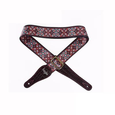 China GUITAR PU Guitar Strap Classic Electric Acoustic Bass Guitar Leather Belt for sale