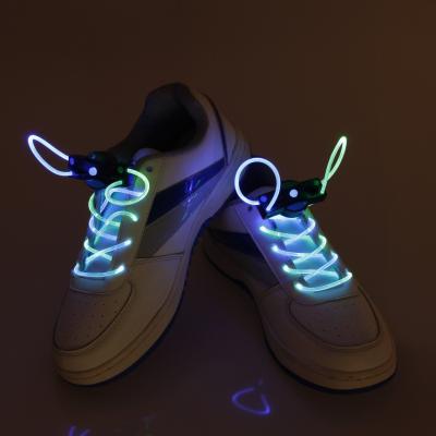 China LED String Lighting Shoe Lace Led Flashing Shoe Lace for sale